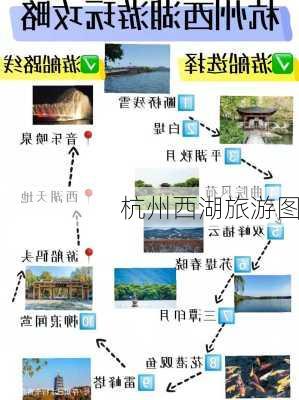 杭州西湖旅游图