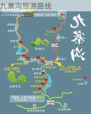 九寨沟旅游路线