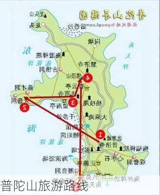 普陀山旅游路线