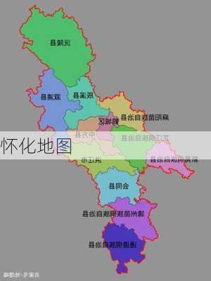 怀化地图