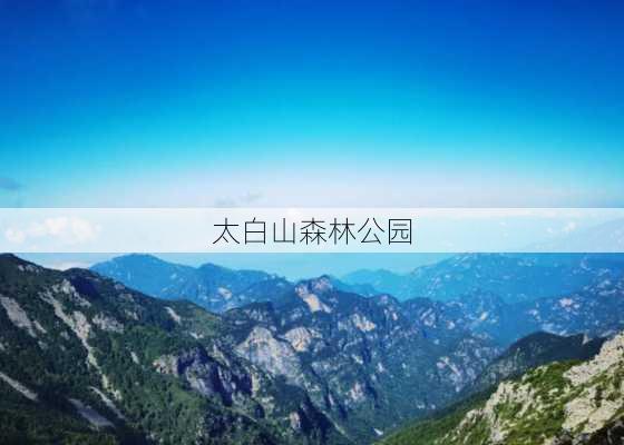 太白山森林公园