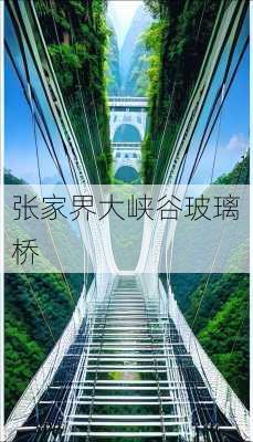 张家界大峡谷玻璃桥