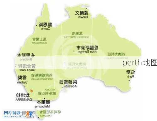 perth地图