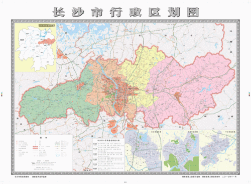 长沙市电子地图