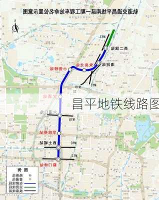 昌平地铁线路图