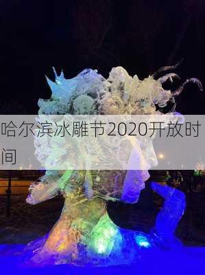 哈尔滨冰雕节2020开放时间