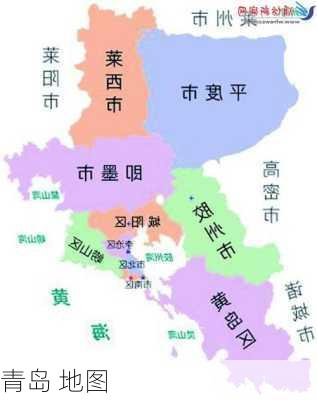 青岛 地图