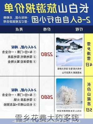 雪乡花费大约多钱