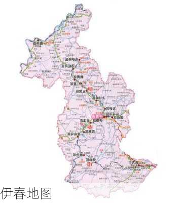 伊春地图