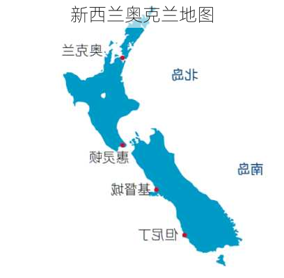 新西兰奥克兰地图